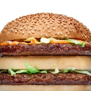 Dubbele grillburger
